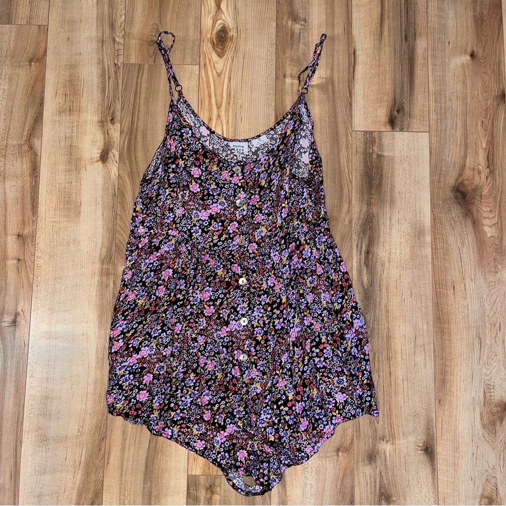 UO floral romper